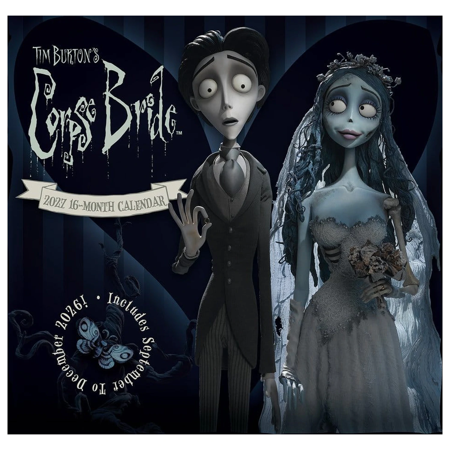 Corpse Bride Kalendarz 2027 30 x 30 cm zdjęcie produktu
