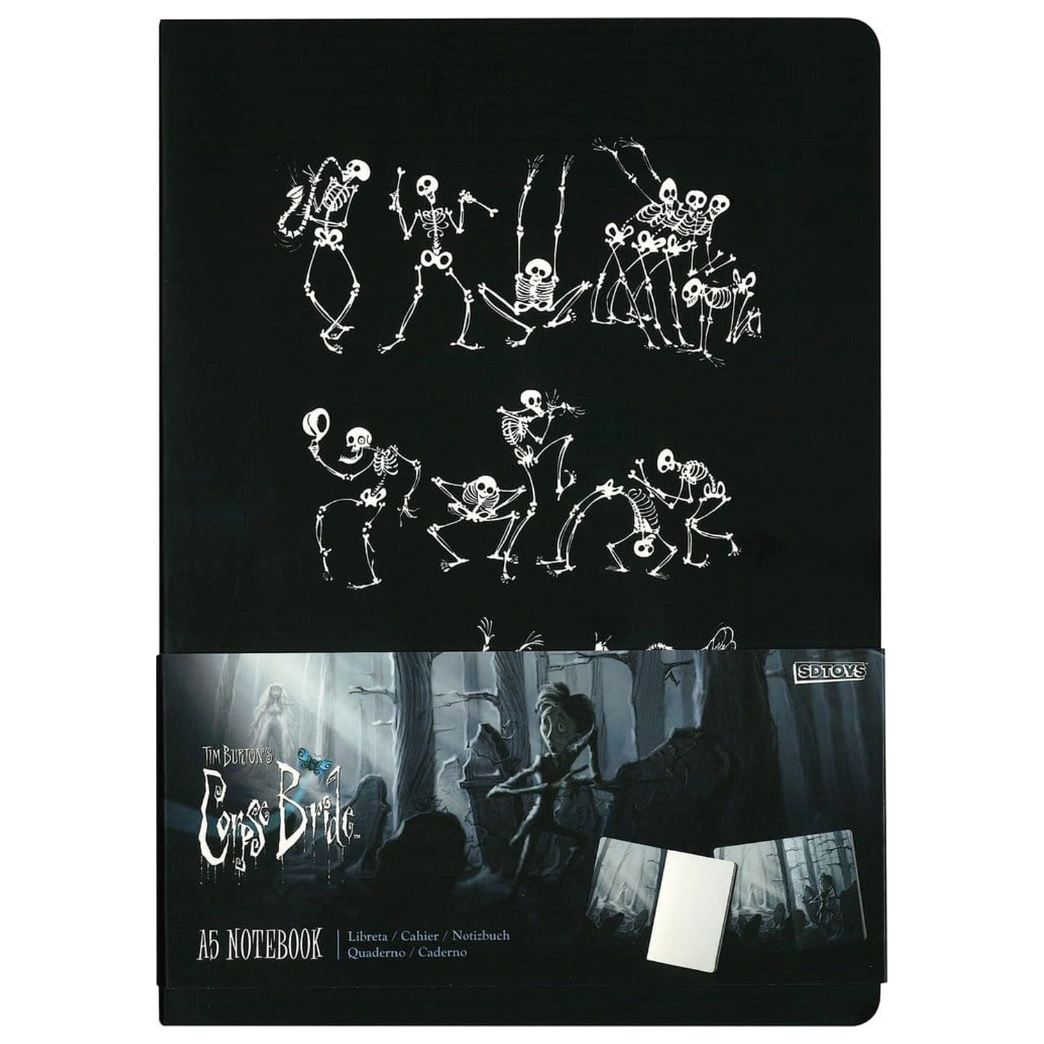 Corpse Bride Softcover Notebook Skeleton ver. B 21 cm zdjęcie produktu