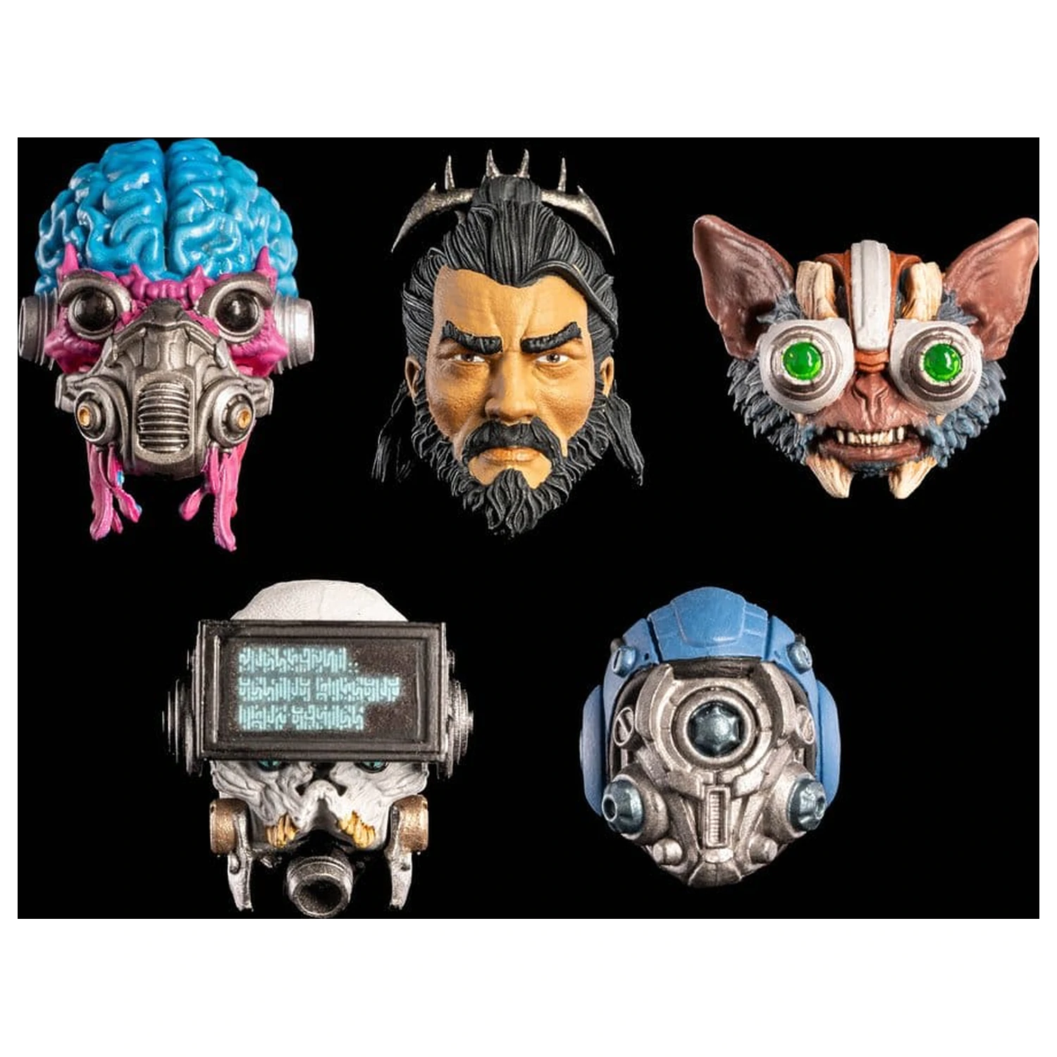 Cosmic Legions Action Figure Accessory Pack Główki zdjęcie produktu