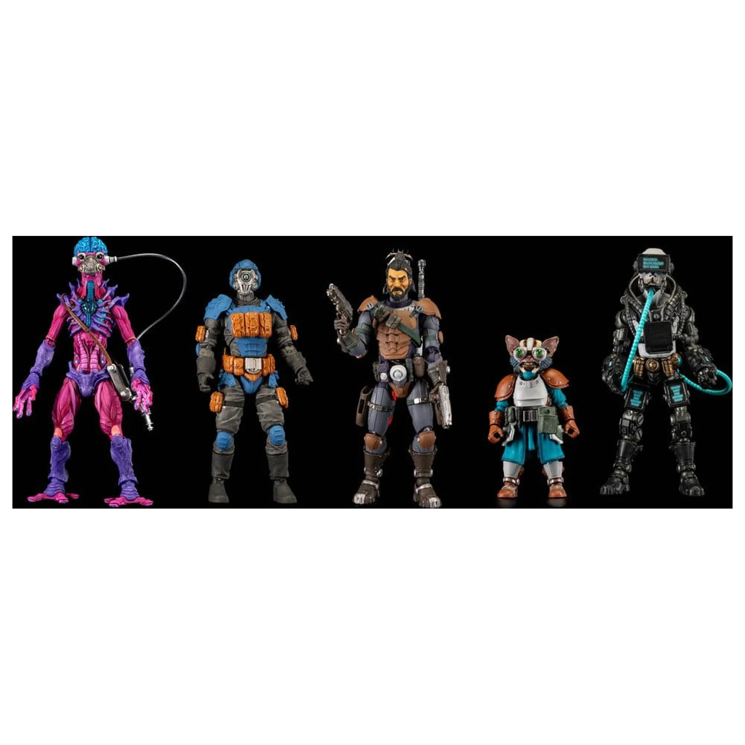 Cosmic Legions Action Figure Accessory Pack Główki zdjęcie produktu