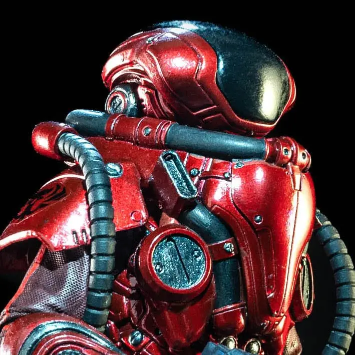 Cosmic Legions: Outpost Zaxxius Figurka Akcji T.U.5.C.C. Pilot 15 cm zdjęcie produktu