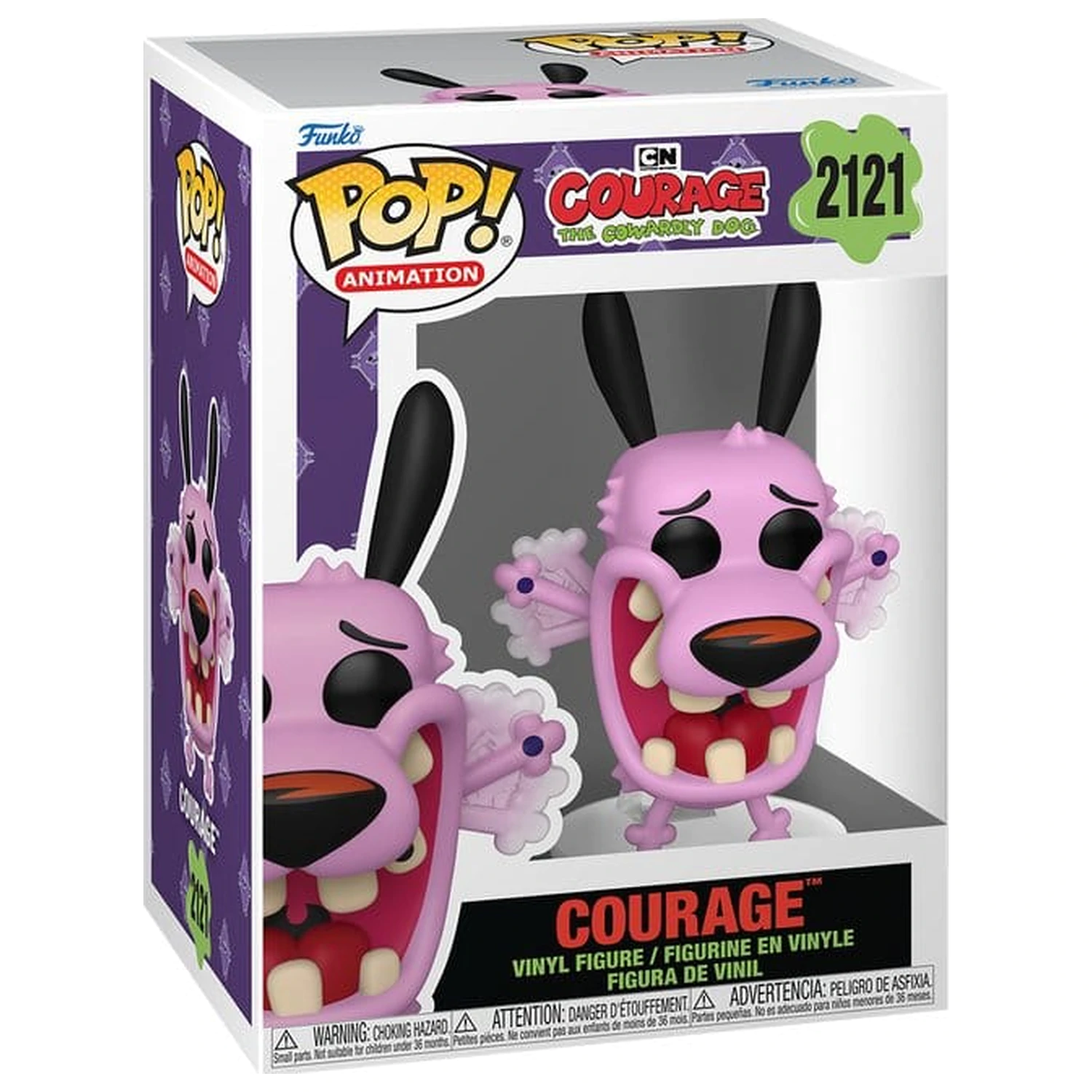 Courage the Cowardly Dog Funko POP! Animation figurka winylowa Courage 9 cm zdjęcie produktu