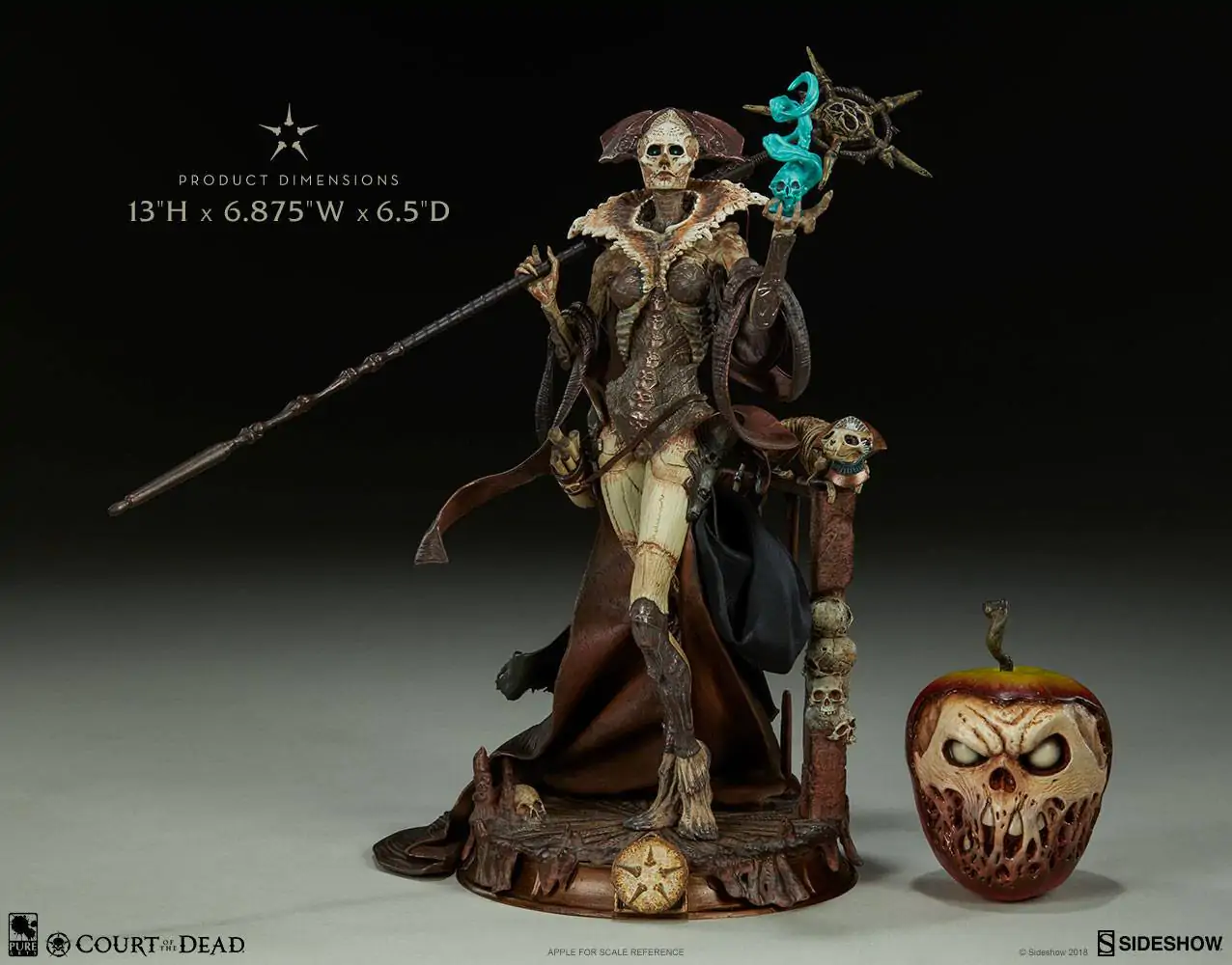 Court of the Dead PVC Statuetka Xiall - Osteomancers Vision 33 cm zdjęcie produktu