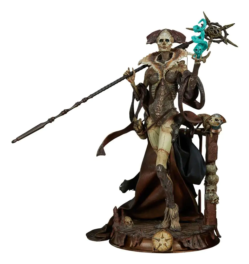 Court of the Dead PVC Statuetka Xiall - Osteomancers Vision 33 cm zdjęcie produktu