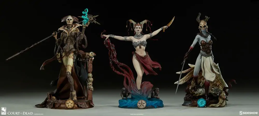 Court of the Dead PVC Statuetka Xiall - Osteomancers Vision 33 cm zdjęcie produktu