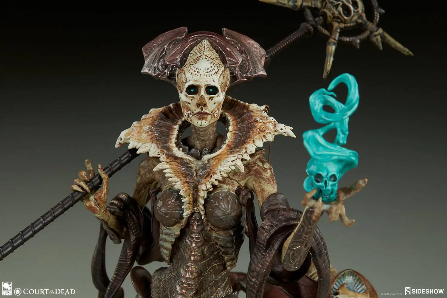 Court of the Dead PVC Statuetka Xiall - Osteomancers Vision 33 cm zdjęcie produktu