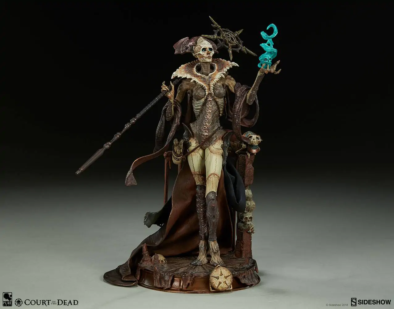 Court of the Dead PVC Statuetka Xiall - Osteomancers Vision 33 cm zdjęcie produktu