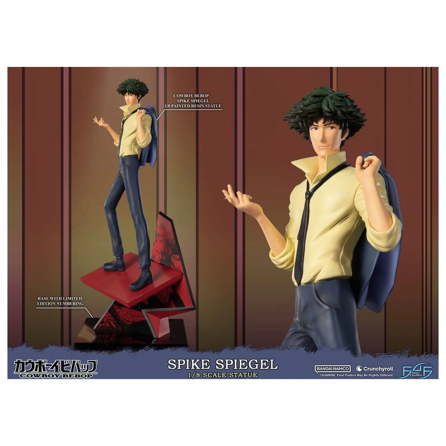 Cowboy Bebop żywiczna statua 1/8 Spike Spiegel 34 cm zdjęcie produktu