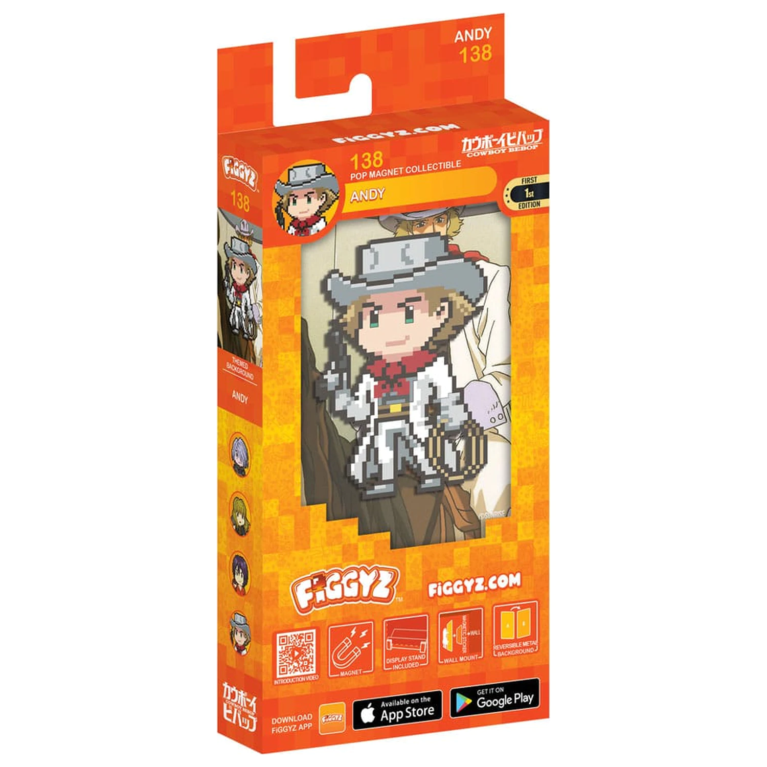 Cowboy Bebop FiGGYZ Magnes Kolekcjonerski Andy 11 cm zdjęcie produktu