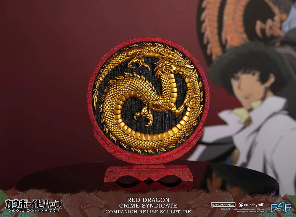 Cowboy Bebop Rzeźba Red Dragon Crime Syndicate Companion płaskorzeźba 35 cm zdjęcie produktu