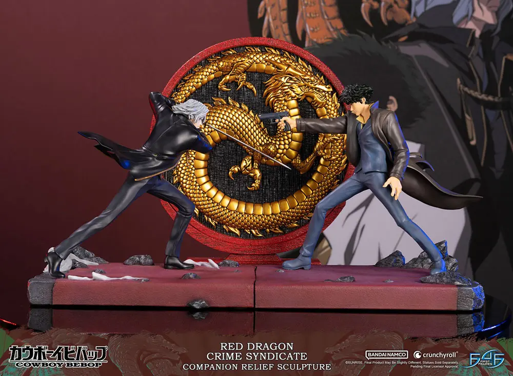 Cowboy Bebop Rzeźba Red Dragon Crime Syndicate Companion płaskorzeźba 35 cm zdjęcie produktu