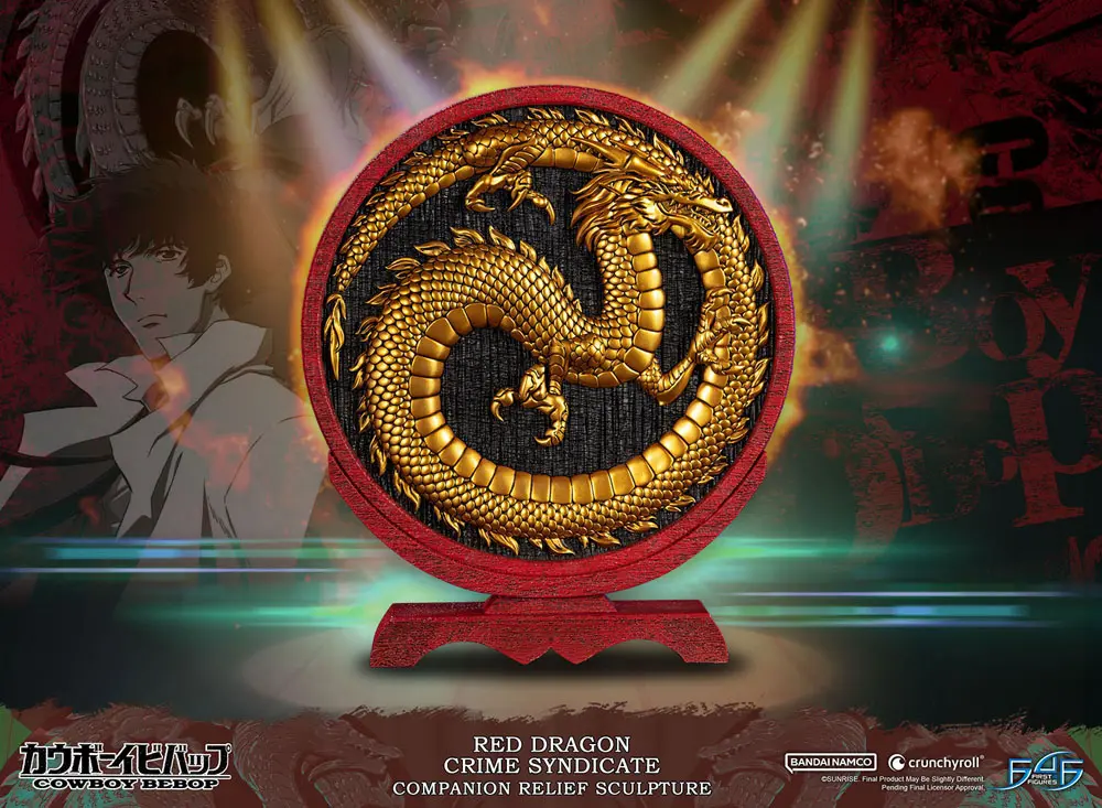 Cowboy Bebop Rzeźba Red Dragon Crime Syndicate Companion płaskorzeźba 35 cm zdjęcie produktu