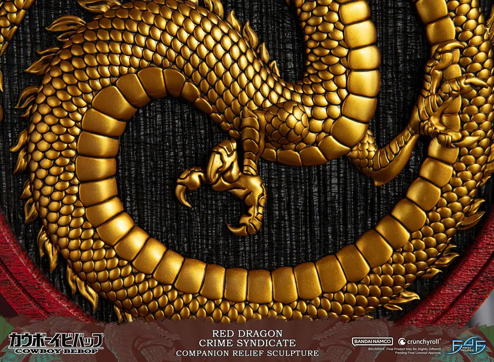 Cowboy Bebop Rzeźba Red Dragon Crime Syndicate Companion płaskorzeźba 35 cm zdjęcie produktu