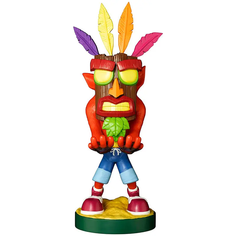 Crash Bandicoot Cable Guy Aku Aku Crash 20 cm zdjęcie produktu