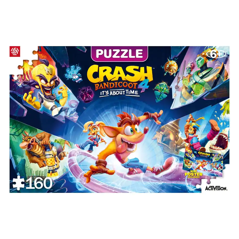 Puzzle dla dzieci Crash Bandicoot 4 It's About Time (160 elementów) zdjęcie produktu