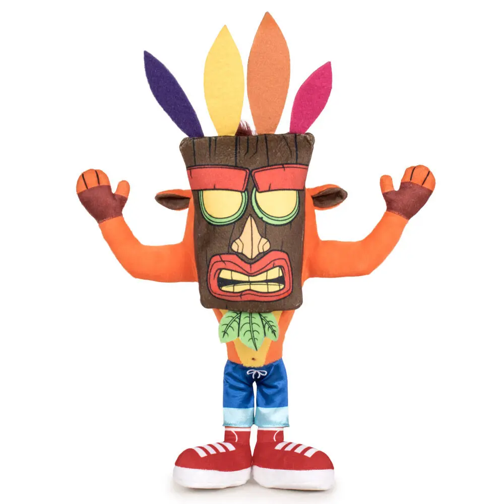 Crash Bandicoot Mask pluszowa zabawka 21cm zdjęcie produktu