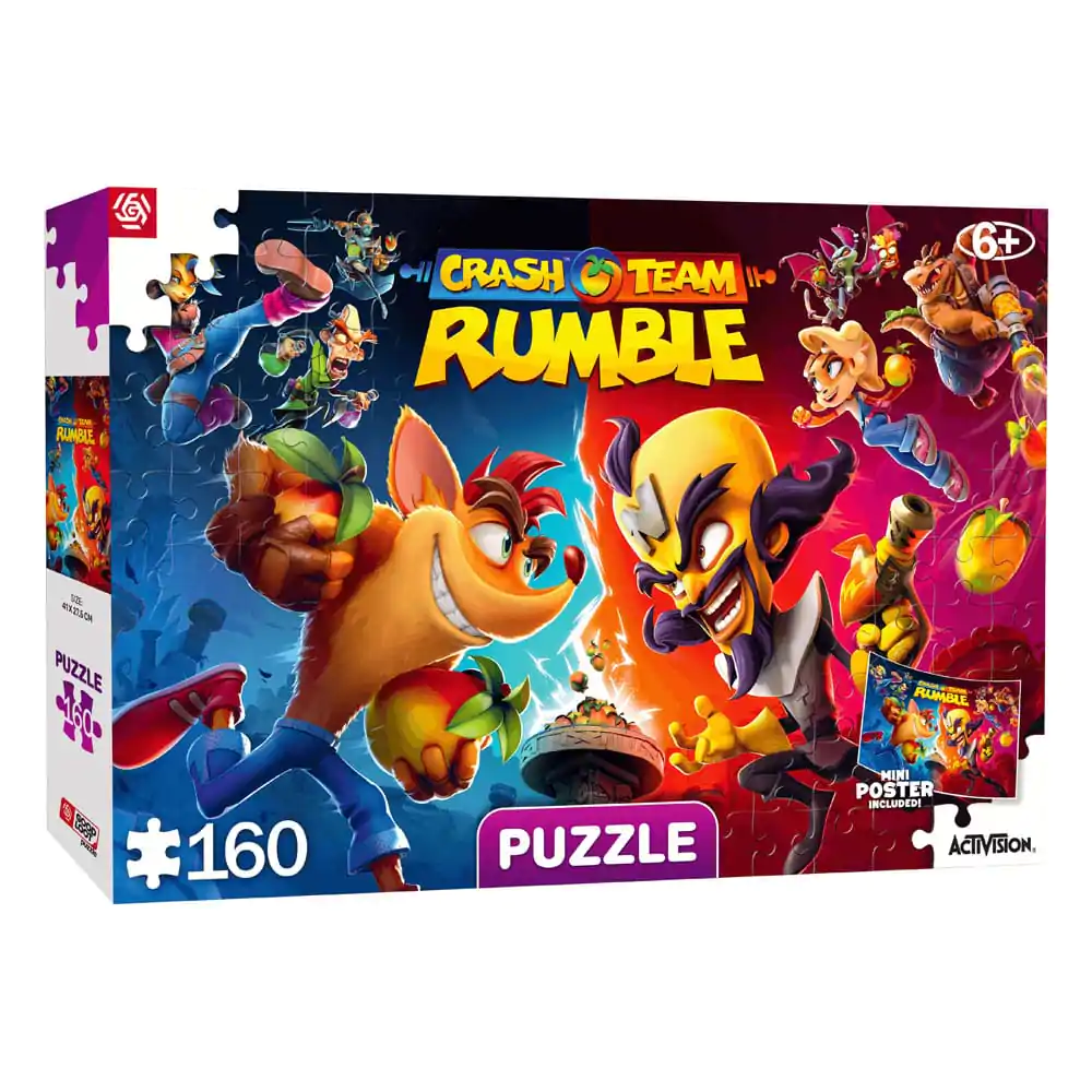 Crash Bandicoot Puzzle dla Dzieci Rumble Heroes (160 elementów) zdjęcie produktu