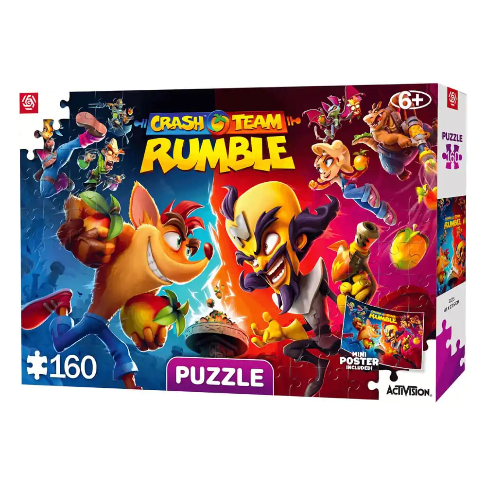 Crash Bandicoot Puzzle dla Dzieci Rumble Heroes (160 elementów) zdjęcie produktu