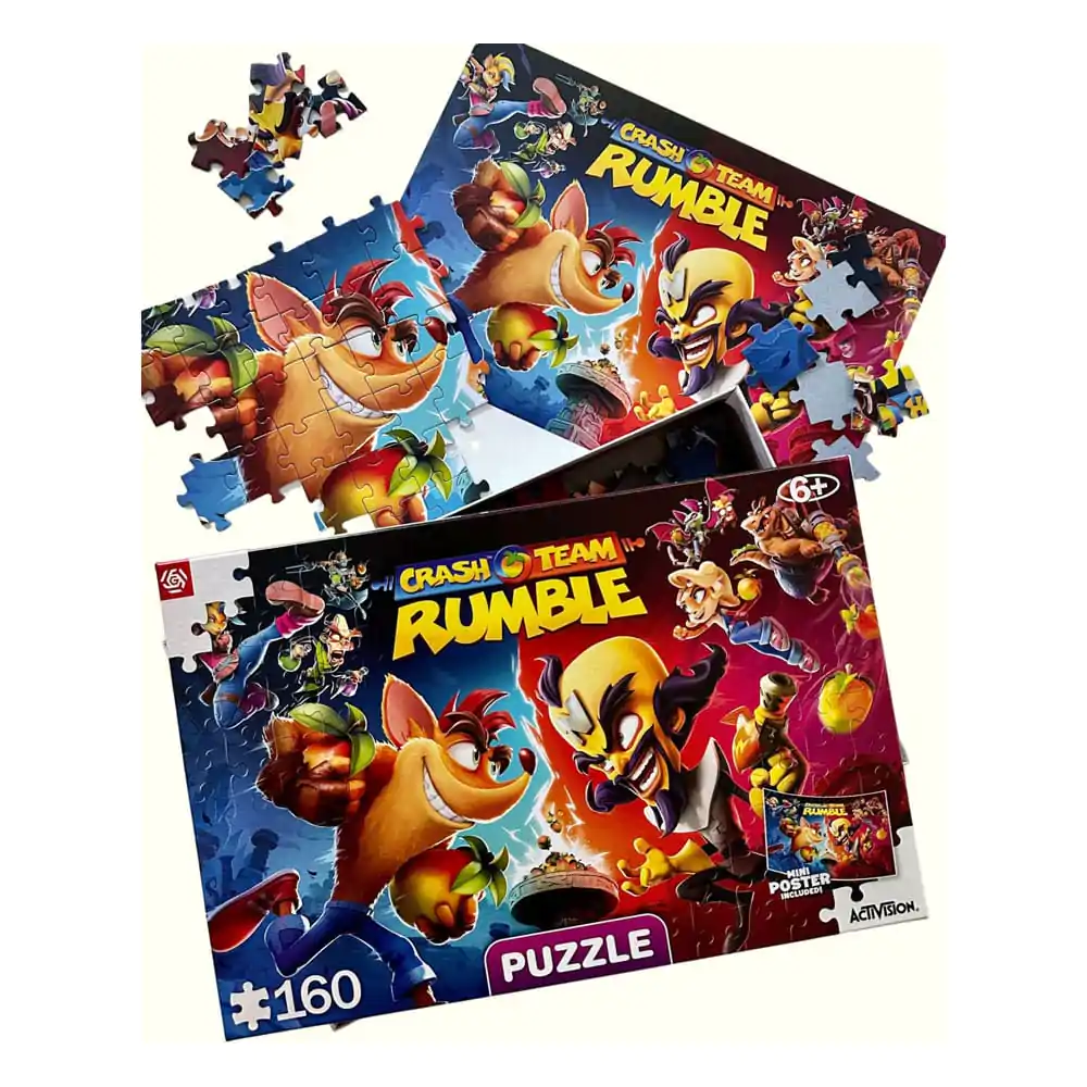 Crash Bandicoot Puzzle dla Dzieci Rumble Heroes (160 elementów) zdjęcie produktu