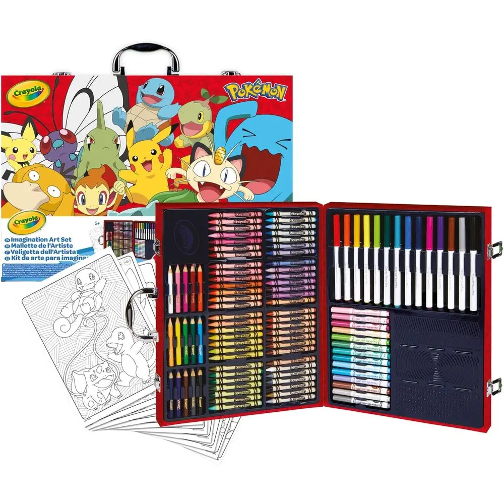 Walizka artystyczna Crayola Pokemon zdjęcie produktu