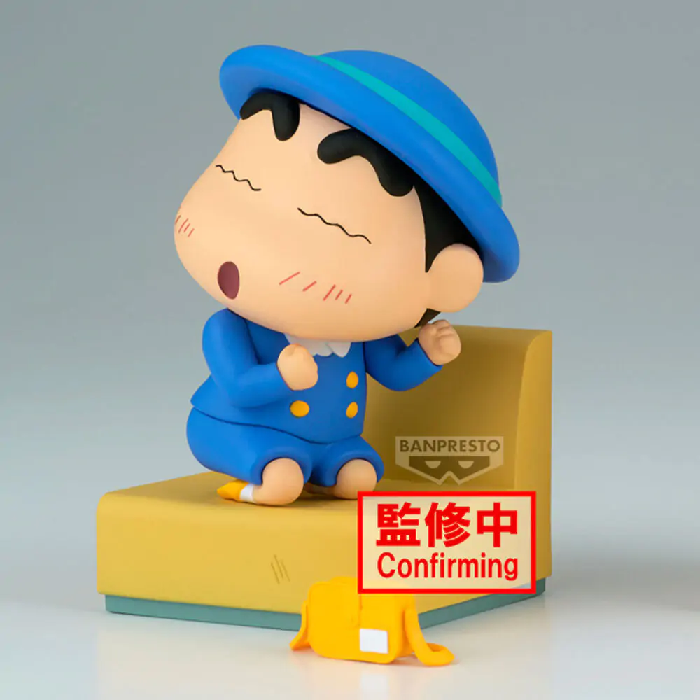 Crayon Shinchan Nakayoshi Memories Let's Go To Kindergarten figurka Shinnosuke 10cm zdjęcie produktu