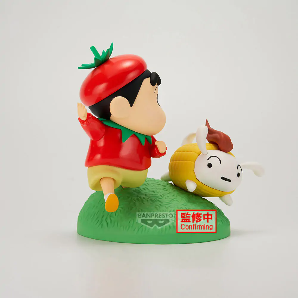 Figurka Crayon Shinchan Shinnosuke w kostiumie warzywnym 10 cm zdjęcie produktu