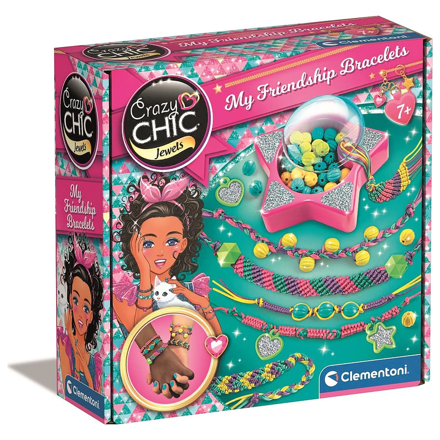 Crazy Chic Zestaw kreatywny do tworzenia bransoletek przyjaźni zdjęcie produktu