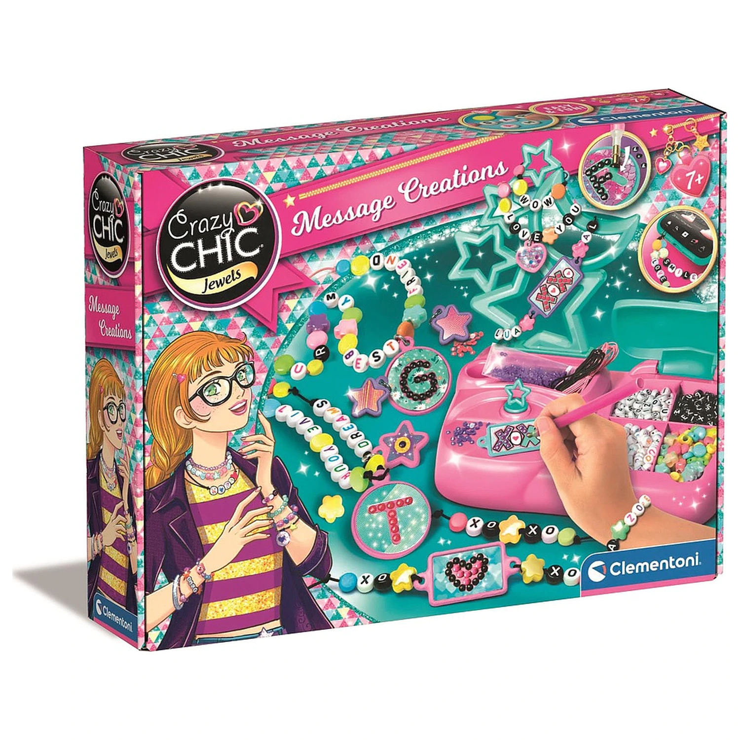 Crazy Chic Zestaw kreatywny do tworzenia biżuterii z wiadomościami zdjęcie produktu