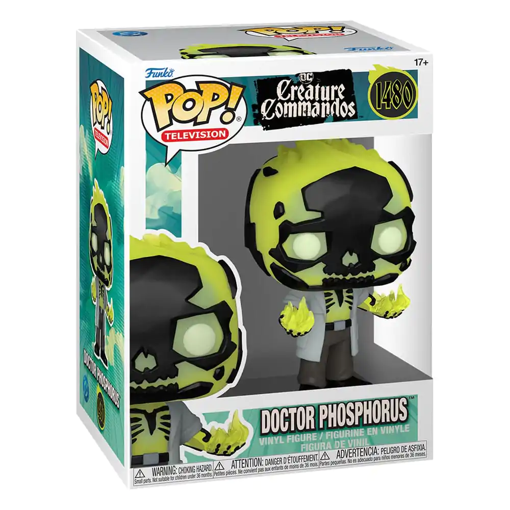 Creature Commandos Funko POP! Figurka winylowa TV Dr. Phosphorus 9 cm zdjęcie produktu