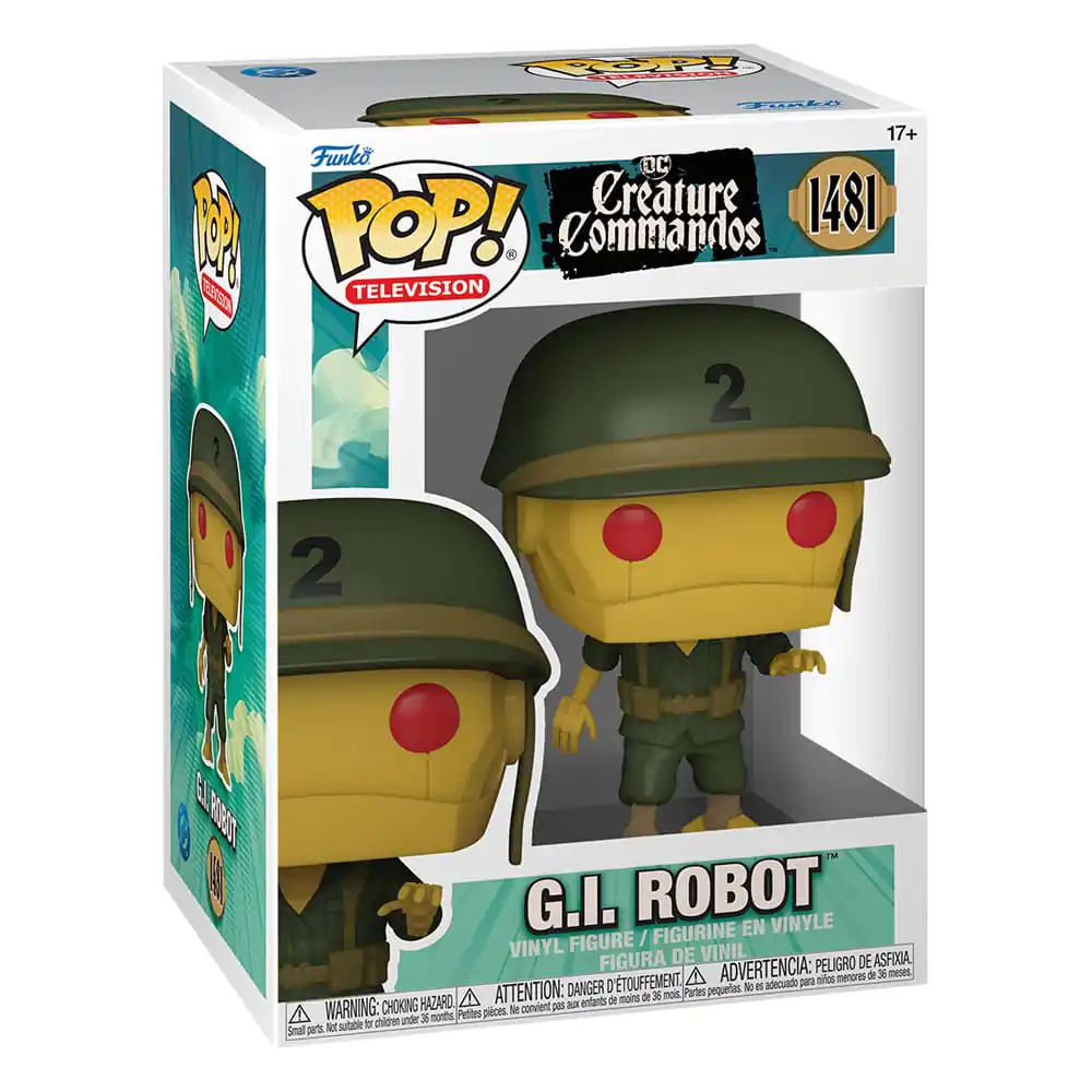 Creature Commandos Funko POP! Figurka TV Vinyl G.I. Robot 9 cm zdjęcie produktu