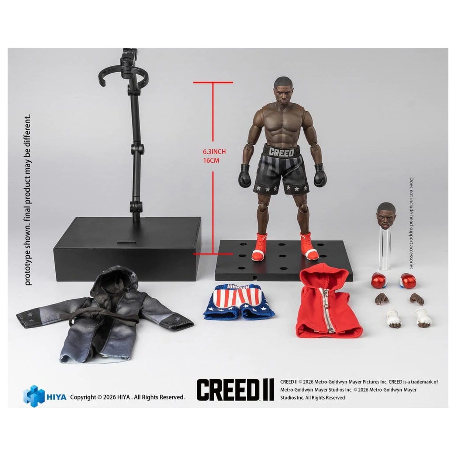 Creed II Wykwintna figurka super akcji 1/12 Adonis Creed 16 cm zdjęcie produktu