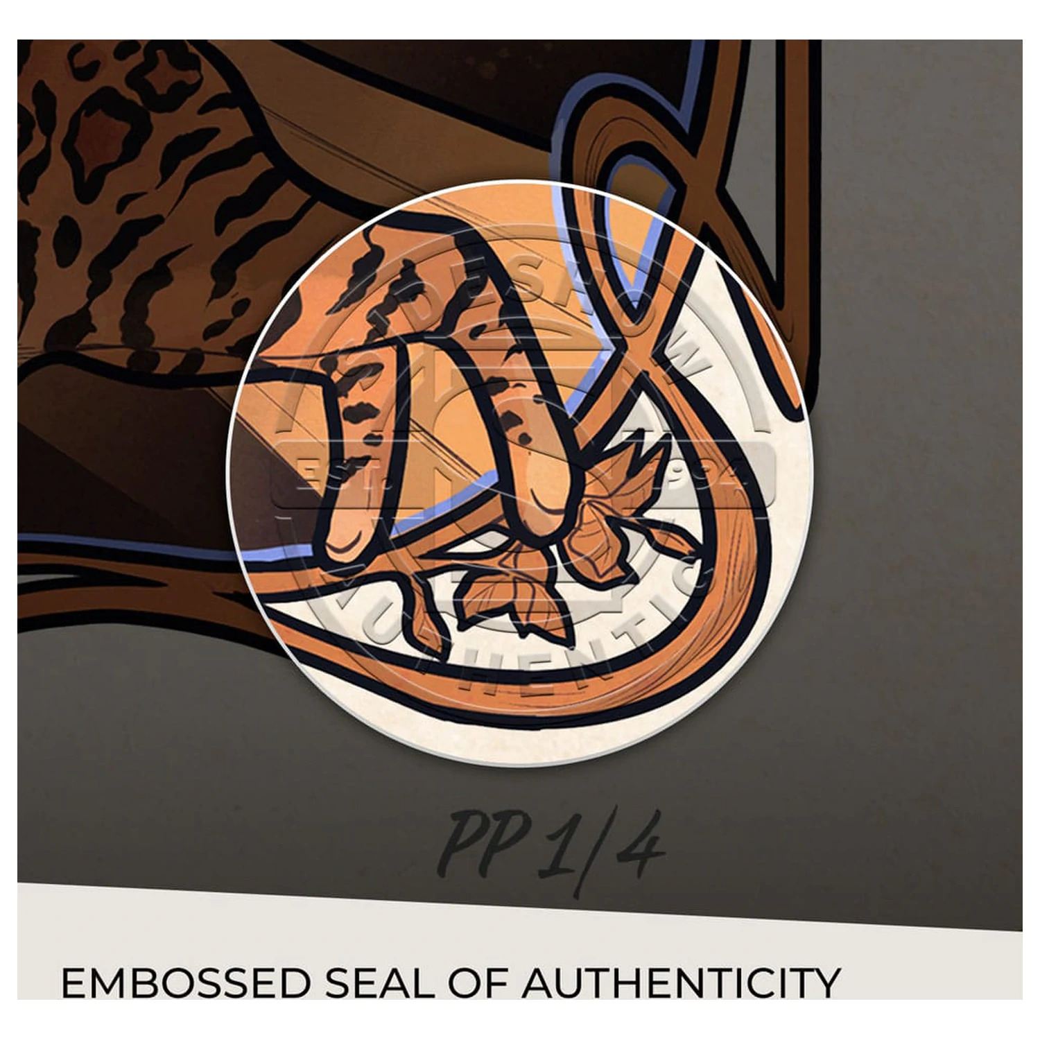 Critical Role Art Print Liam O'Brien: Ilustracje art nouveau z okazji 10. rocznicy 46 x 28 cm - bez ramki zdjęcie produktu