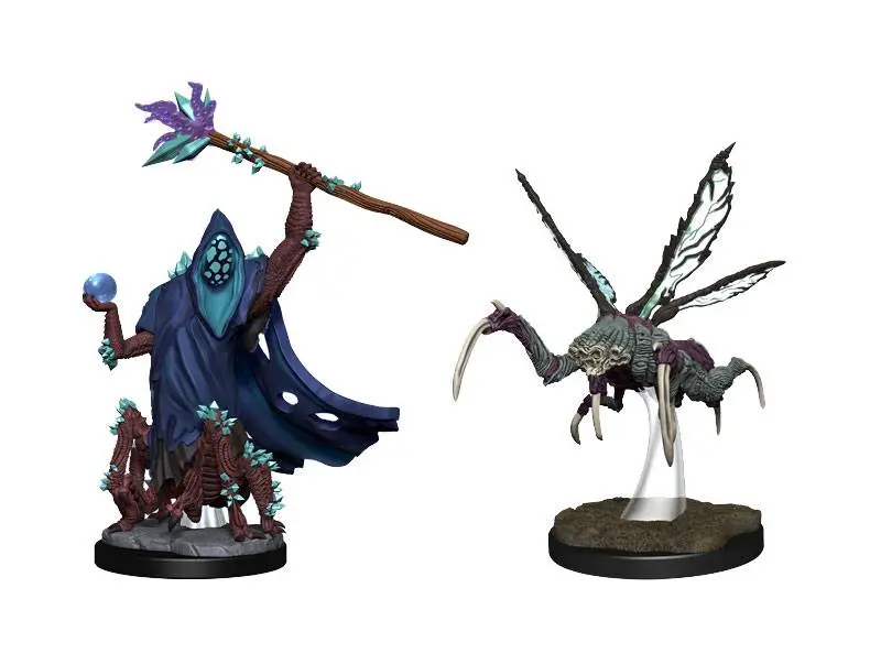 Critical Role Unpainted Miniatures Core Spawn Emissary and Seer Case (2) - Zestaw niepomalowanych figurek zdjęcie produktu