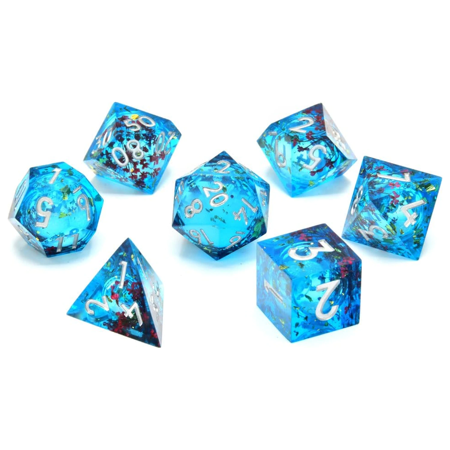 CritStones Liquid Core Dice Set Mermaid's Maelstrom zdjęcie produktu