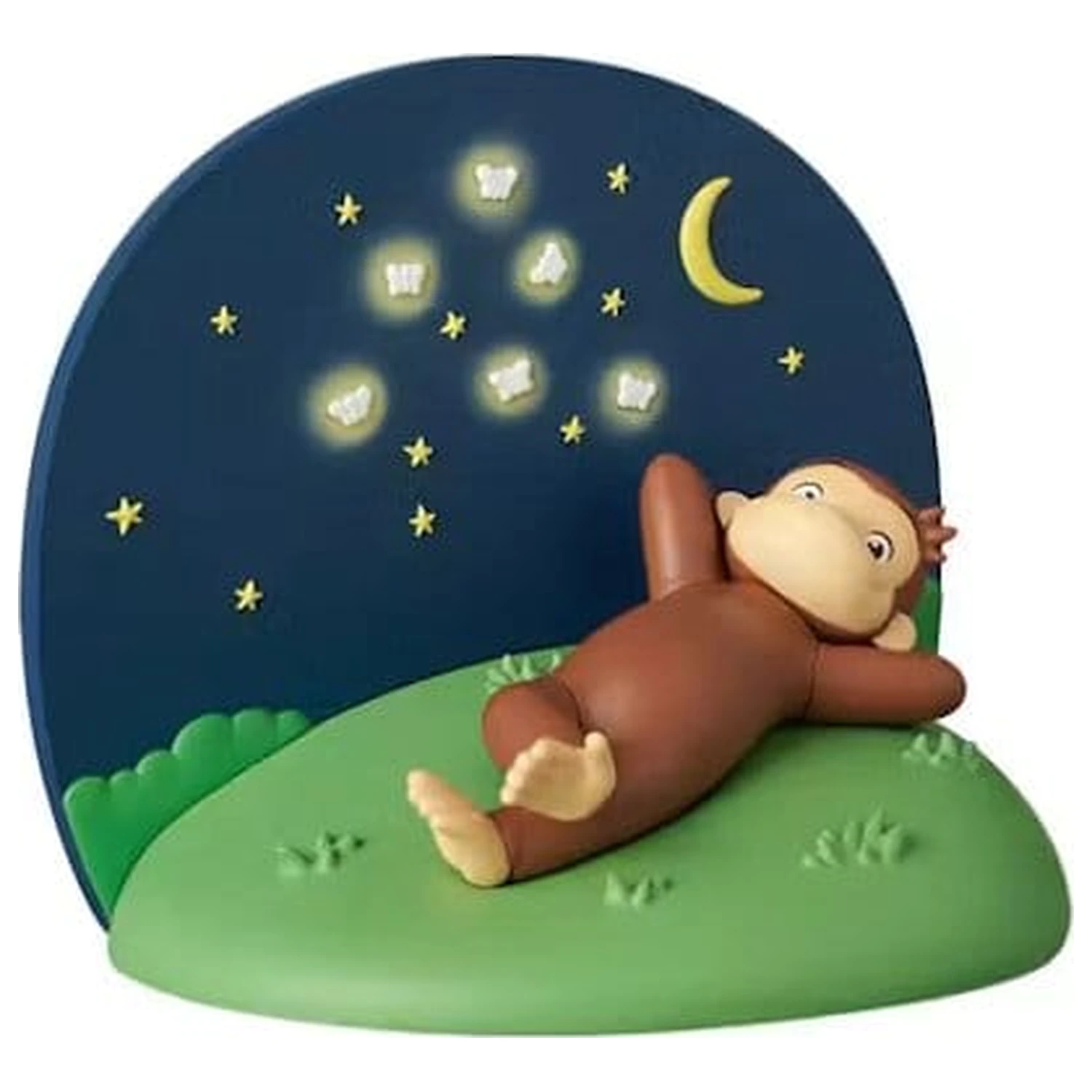 Curious George UDF Mini figurka leżąca rozłożona 6 cm zdjęcie produktu