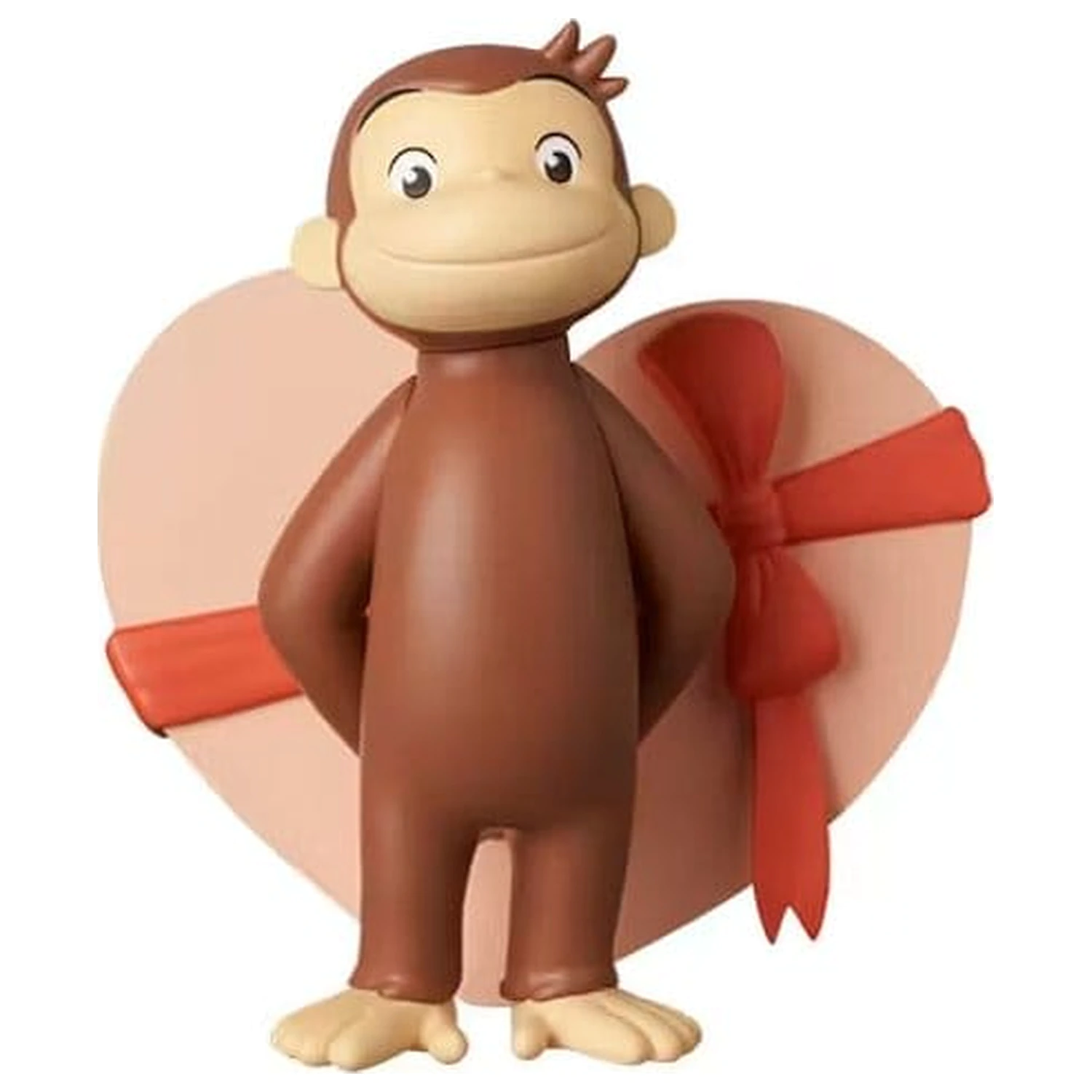 Curious George UDF Mini figurka z sercem 6 cm zdjęcie produktu