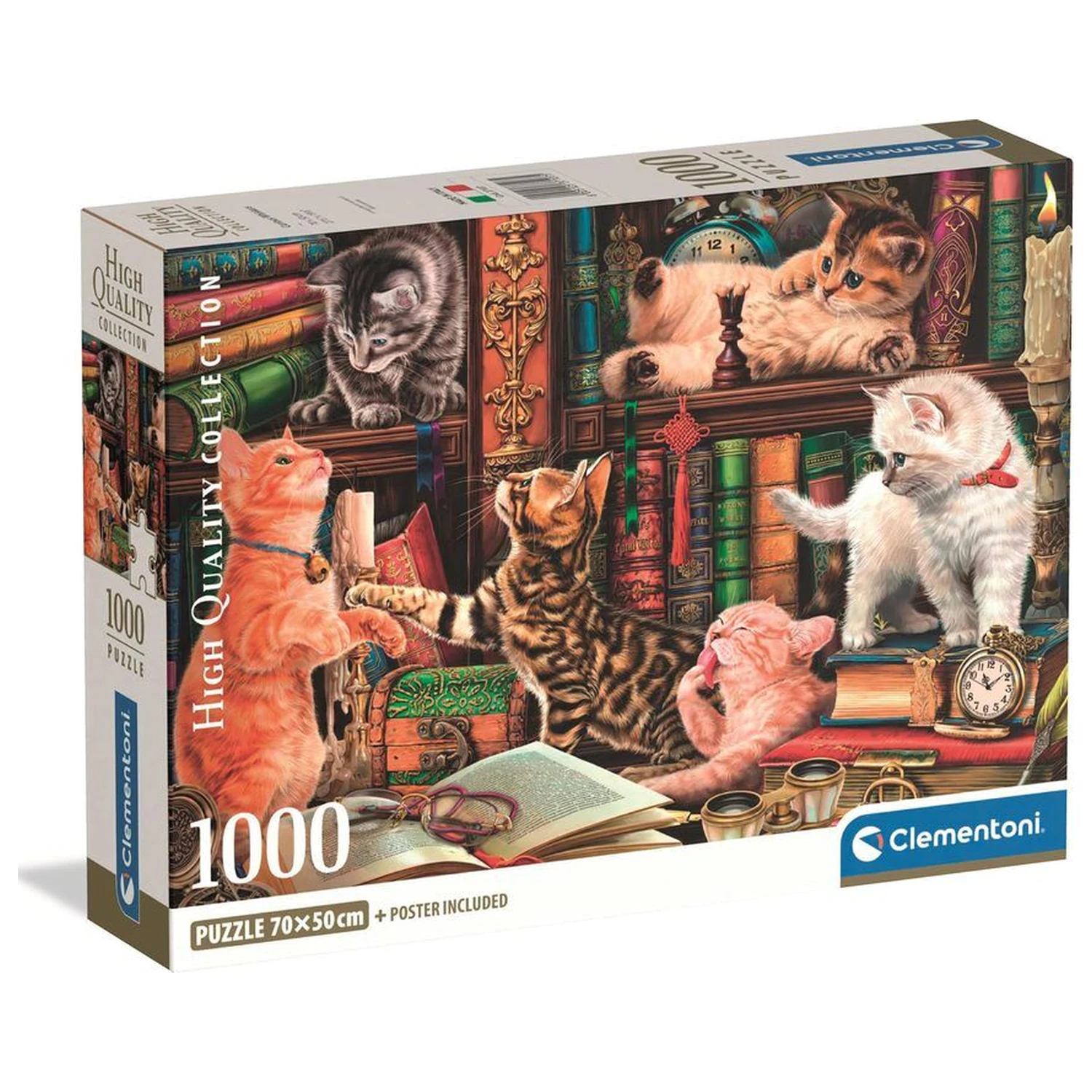 Curious Whiskers puzzle 1000 sztuk zdjęcie produktu