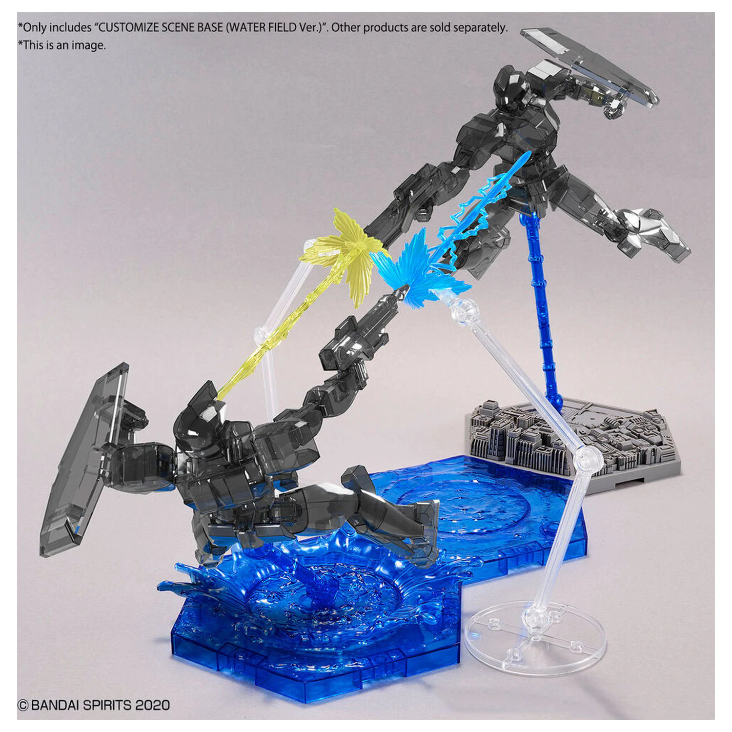 Podstawa do ekspozycji niestandardowej sceny Wersja pole wodne zdjęcie produktu