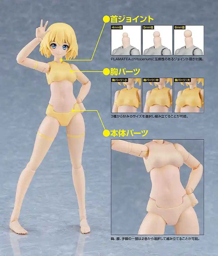 Cutie Honey Nova Plastikowy Zestaw Modelarski PLAMATEA Muse Body: Ichika B Type 15 cm zdjęcie produktu
