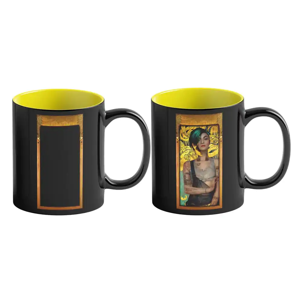 Cyberpunk 2077 Game Art Chronicles Kubek Termiczny Judy inspirowany twórczością Gustava Klimta 450 ml zdjęcie produktu