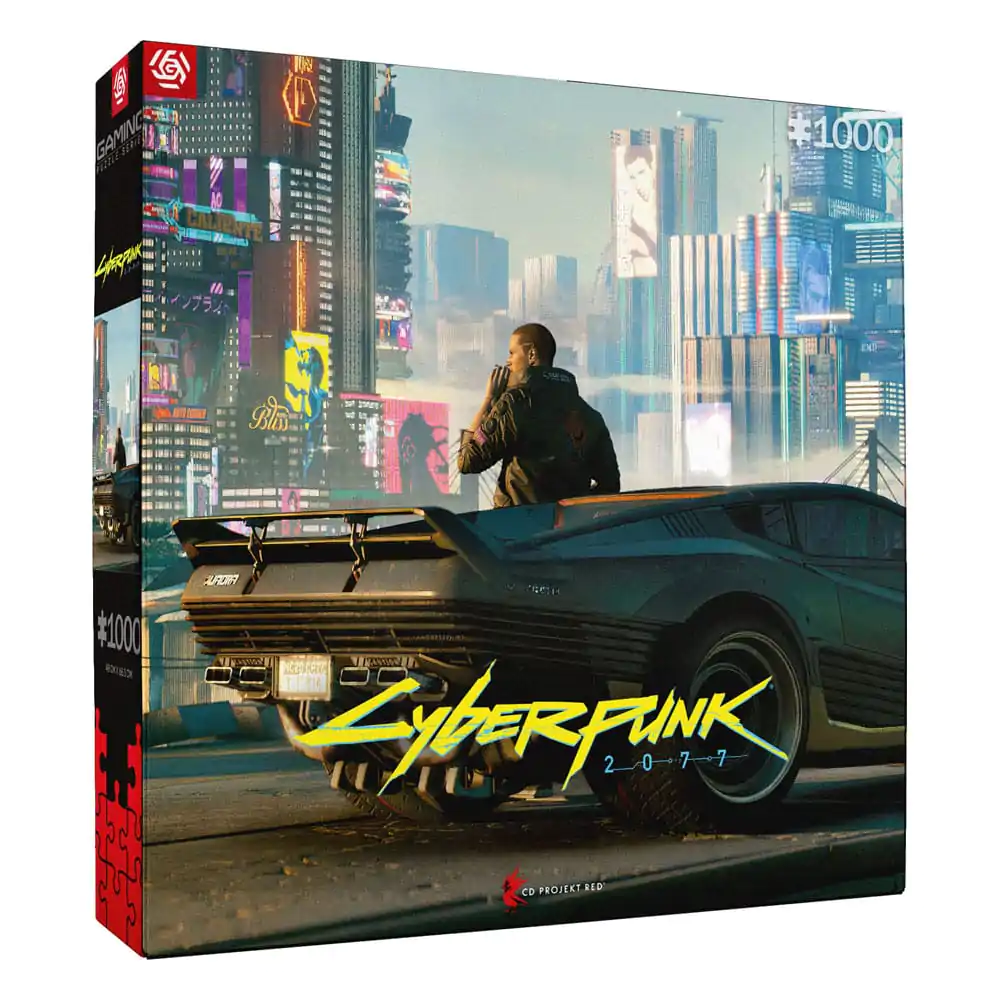 Puzzle dla graczy Cyberpunk 2077 Mercenary on the Rise (1000 elementów) zdjęcie produktu