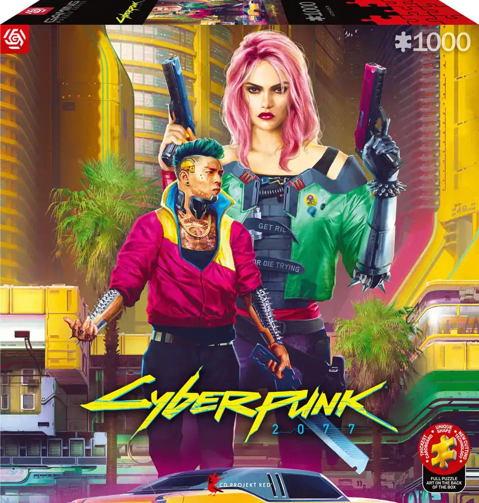 Cyberpunk 2077 Puzzle Styl Kitsch (1000 elementów) zdjęcie produktu