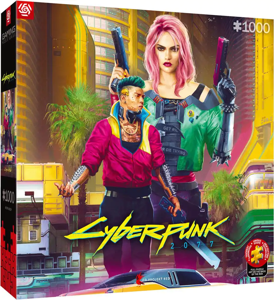 Cyberpunk 2077 Puzzle Styl Kitsch (1000 elementów) zdjęcie produktu