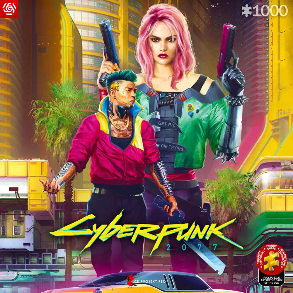 Cyberpunk 2077 Puzzle Styl Kitsch (1000 elementów) zdjęcie produktu