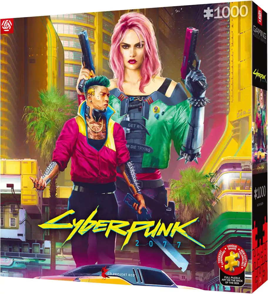 Cyberpunk 2077 Puzzle Styl Kitsch (1000 elementów) zdjęcie produktu