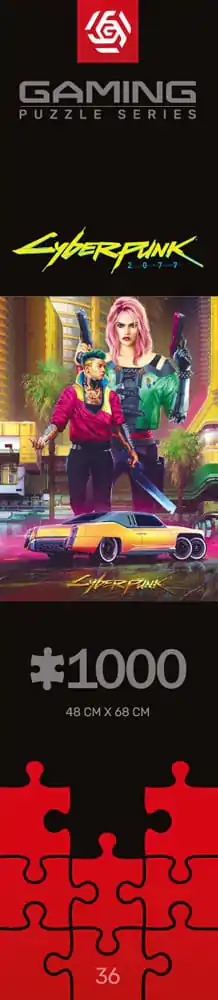 Cyberpunk 2077 Puzzle Styl Kitsch (1000 elementów) zdjęcie produktu