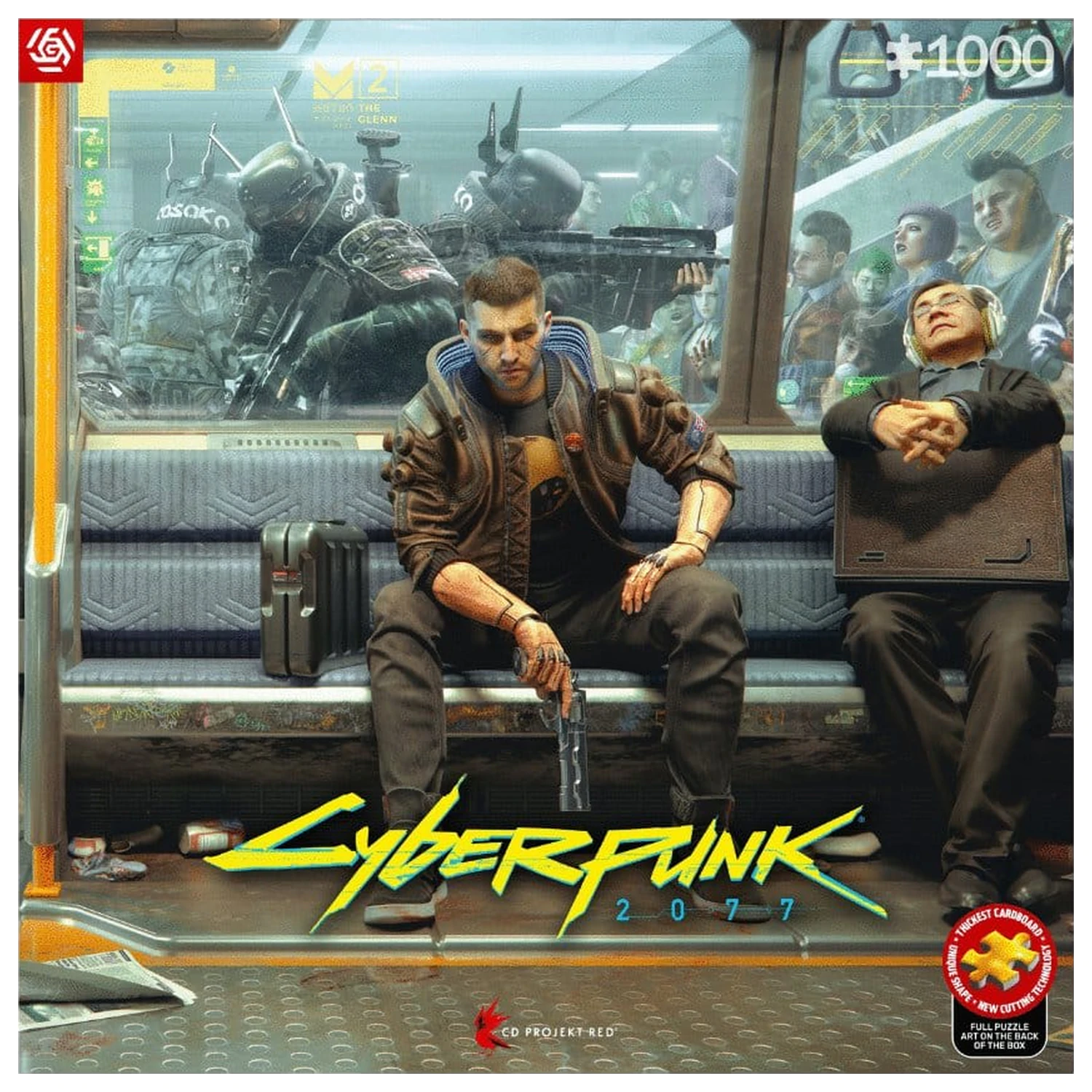 Cyberpunk 2077 Puzzle Metro (1000 elementów) zdjęcie produktu