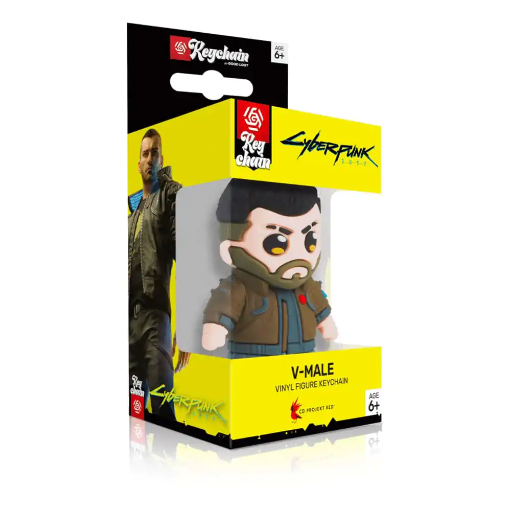 Cyberpunk 2077 Vinyl Keychain V-Mężczyzna (brelok winylowy) zdjęcie produktu