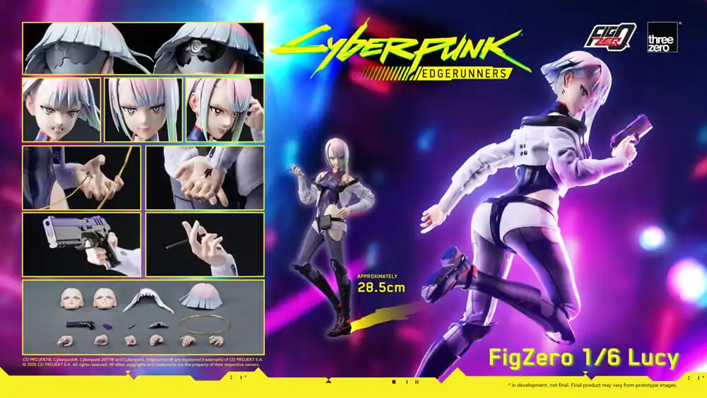 Cyberpunk: Edgerunners FigZero Figurka Akcji 1/6 Lucy 29 cm zdjęcie produktu