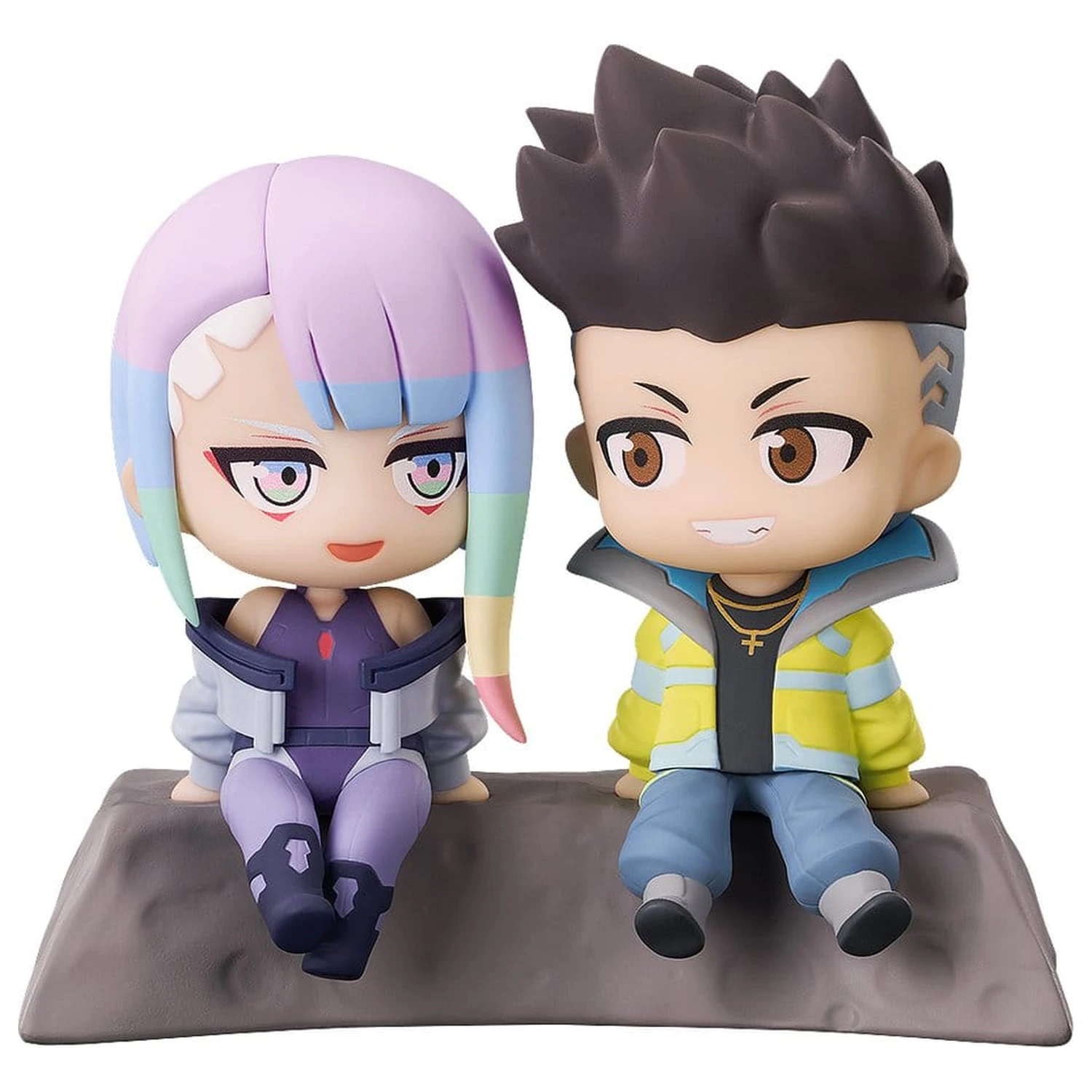 Cyberpunk: Edgerunners Qset+ Figurki z PVC 2-Pak David & Lucy 8 cm zdjęcie produktu